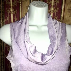 Vol. 1 Lavender Cowl Neck Top Women’s Size M